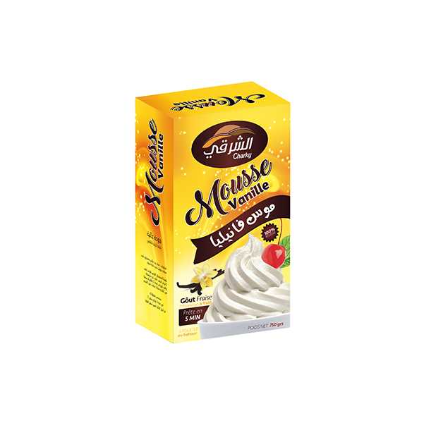 Mousse Vanille Charky 750g